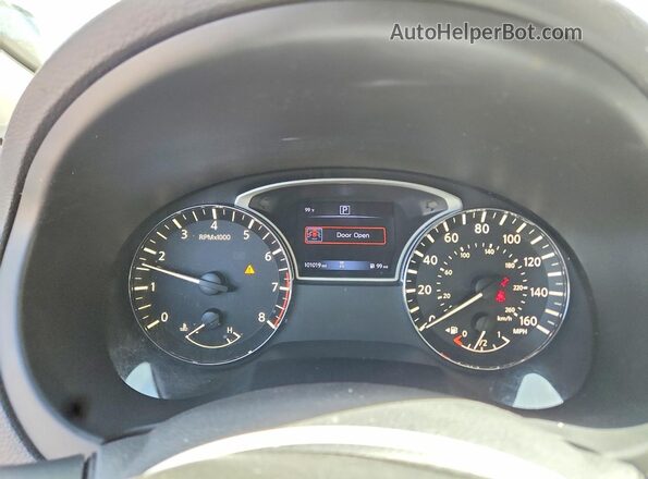 1N4AL3AP7JC159337 2018 NISSAN ALTIMA White Вид щитка приладів