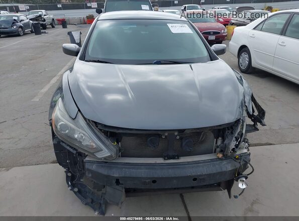 1N4AL3AP7JC186294 2018 NISSAN ALTIMA Gray Widok wnętrza z tyłu