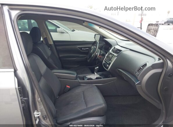1N4AL3AP7JC186294 2018 NISSAN ALTIMA Gray Widok wnętrza z przodu