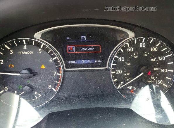 1N4AL3AP7JC203269 2018 NISSAN ALTIMA White Vista del cuadro de instrumentos