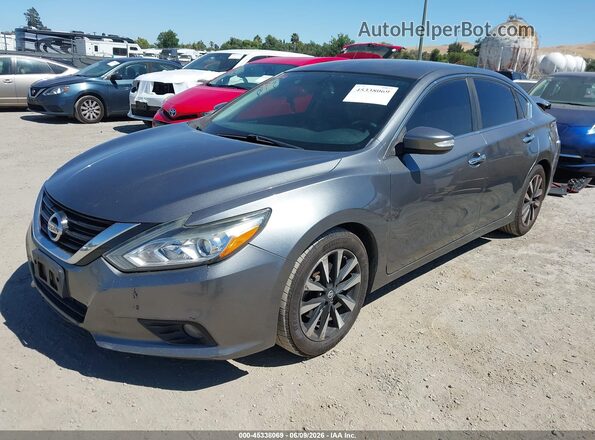 1N4AL3AP7JC203899 2018 NISSAN ALTIMA Gray წინა მარცხენა ხედი სამი მეოთხედიდან