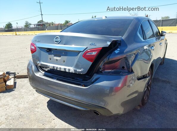 1N4AL3AP7JC203899 2018 NISSAN ALTIMA Gray წინა ხედი