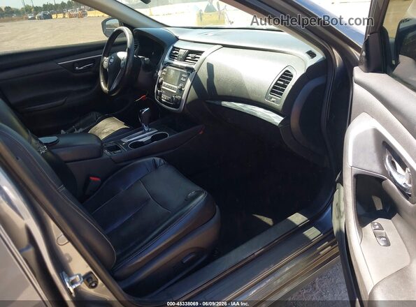1N4AL3AP7JC203899 2018 NISSAN ALTIMA Gray წინა სალონის ხედი