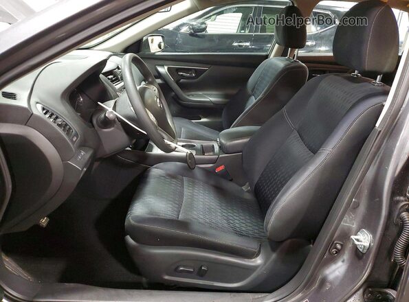 1N4AL3AP7JC225109 2018 NISSAN ALTIMA Серый Вид салона спереди