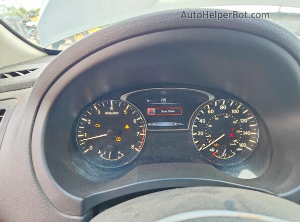 1N4AL3AP7JC248082 2018 NISSAN ALTIMA Gray Սարքավորումների վահանակի տեսք