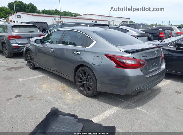 1N4AL3AP7JC288470 2018 NISSAN ALTIMA Gray Trasero izquierdo