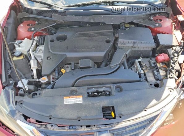 1N4AL3AP8GC112598 2016 NISSAN ALTIMA Maroon Rear interior view