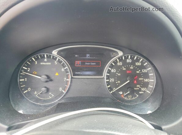 1N4AL3AP8GC137808 2016 NISSAN ALTIMA Red Widok zestawu wskaźników