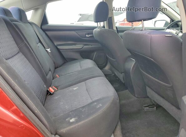 1N4AL3AP8GC137808 2016 NISSAN ALTIMA Red Widok tylnych siedzeń