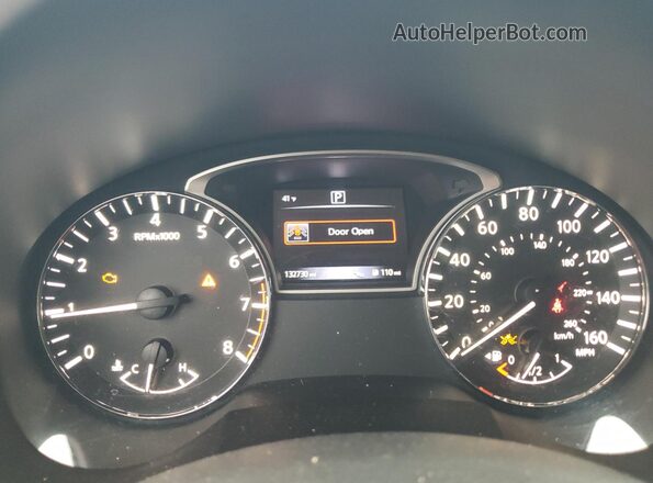 1N4AL3AP8GC174518 2016 NISSAN ALTIMA Black Widok zestawu wskaźników