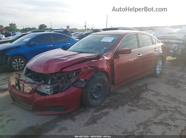 1N4AL3AP8GC206707 2016 NISSAN ALTIMA Red Vista tres cuartos delantera izquierda