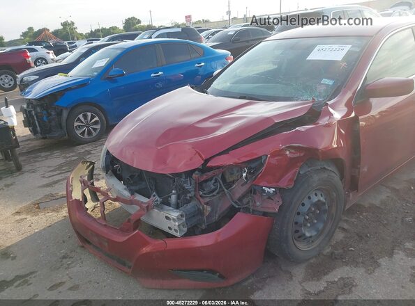1N4AL3AP8GC206707 2016 NISSAN ALTIMA Red Vista del cuadro de instrumentos