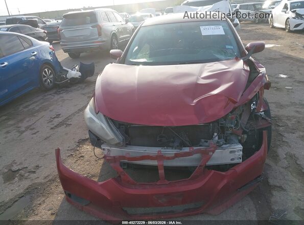 1N4AL3AP8GC206707 2016 NISSAN ALTIMA Red Vista interior trasera