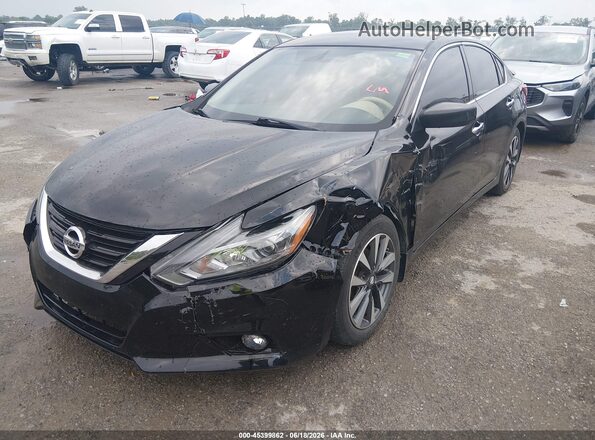1N4AL3AP8HC110903 2017 NISSAN ALTIMA Black Առջևի ձախ երեք քառորդ տեսարան