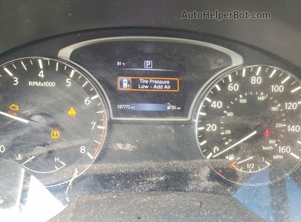 1N4AL3AP8HC115454 2017 NISSAN ALTIMA Silver Vista del cuadro de instrumentos