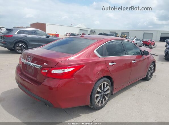 1N4AL3AP8HC135168 2017 NISSAN ALTIMA Burgundy Tył prawy