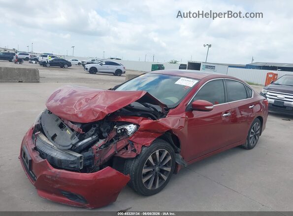 1N4AL3AP8HC135168 2017 NISSAN ALTIMA Burgundy Przód lewy