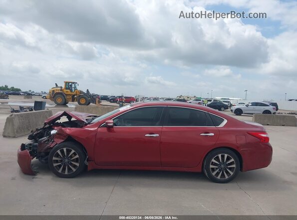 1N4AL3AP8HC135168 2017 NISSAN ALTIMA Burgundy Widok wnętrza 360 stopni