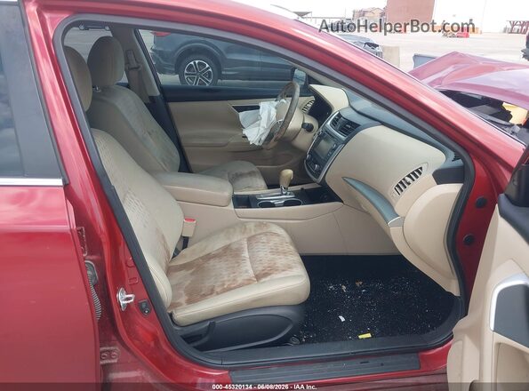 1N4AL3AP8HC135168 2017 NISSAN ALTIMA Burgundy Widok wnętrza z przodu