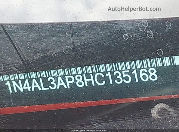 1N4AL3AP8HC135168 2017 NISSAN ALTIMA Burgundy 