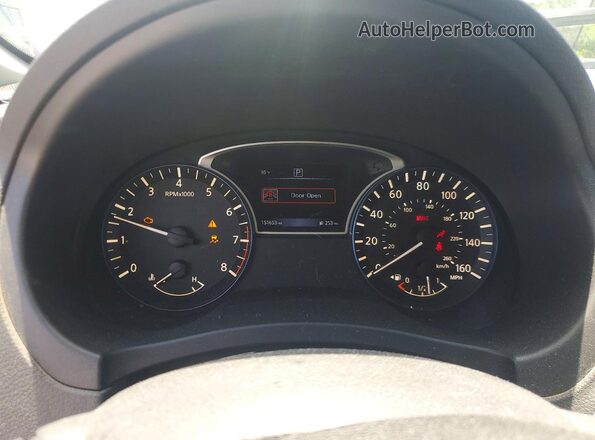 1N4AL3AP8HC137101 2017 NISSAN ALTIMA Gray ხელსაწყოთა პანელის ხედი