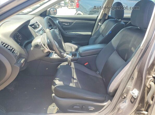 1N4AL3AP8HC137101 2017 NISSAN ALTIMA Gray წინა სალონის ხედი