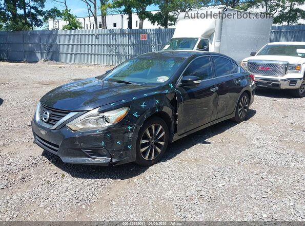1N4AL3AP8HC185147 2017 NISSAN ALTIMA Черный Передняя левая четверть