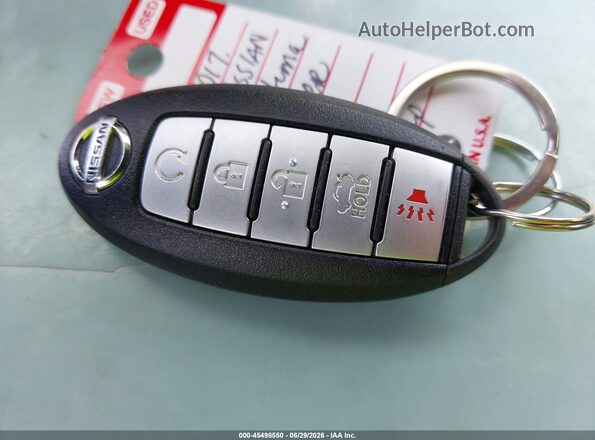 1N4AL3AP8HC191191 2017 NISSAN ALTIMA Silver Vista del salpicadero