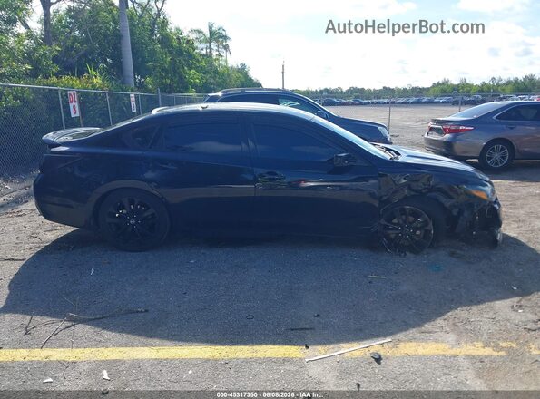 1N4AL3AP8HC196455 2017 NISSAN ALTIMA Black Widok wnętrza z tyłu