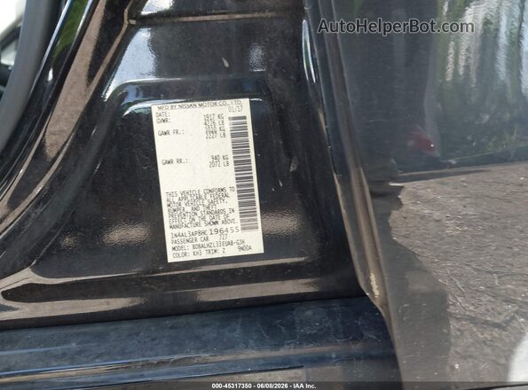 1N4AL3AP8HC196455 2017 NISSAN ALTIMA Black Widok komory silnika