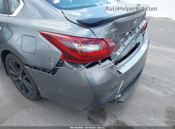1N4AL3AP8HC236968 2017 NISSAN ALTIMA Gray Widok zestawu wskaźników
