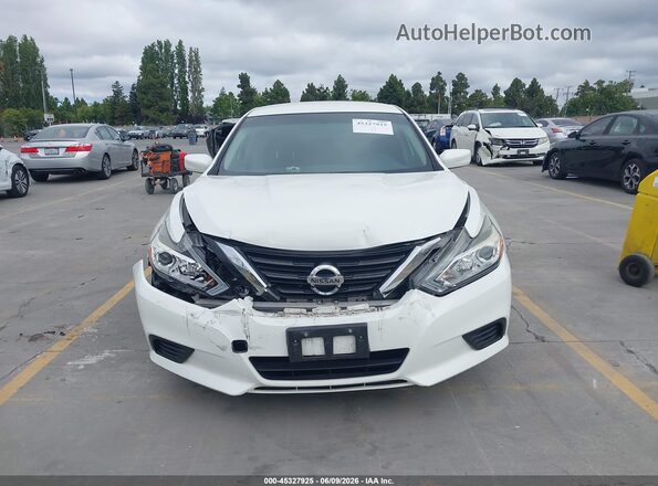 1N4AL3AP8HC268724 2017 NISSAN ALTIMA White Instrument cluster view