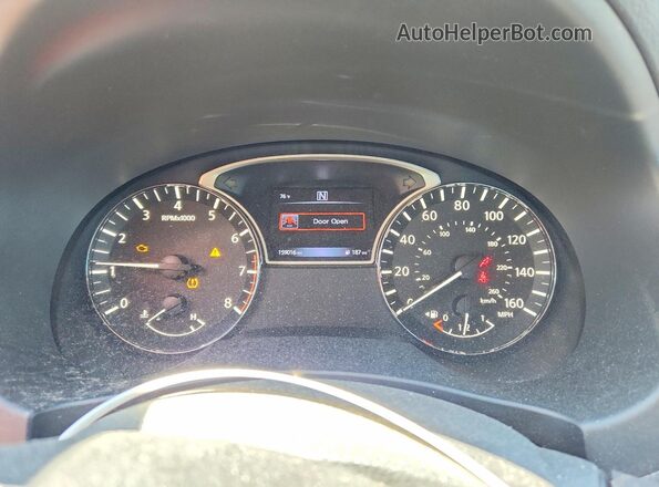1N4AL3AP8HC479521 2017 NISSAN ALTIMA Black Вид щитка приладів