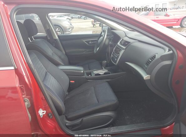 1N4AL3AP8HN310359 2017 NISSAN ALTIMA Red Вид салону спереду