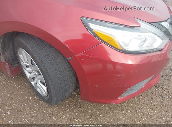 1N4AL3AP8HN310359 2017 NISSAN ALTIMA Red Вид щитка приладів