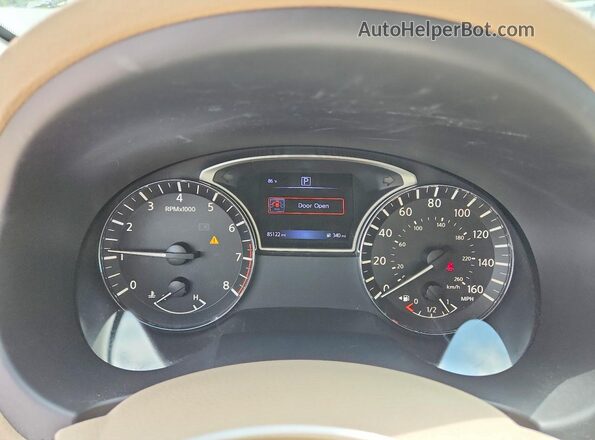 1N4AL3AP8HN316386 2017 NISSAN ALTIMA Black Instrument cluster view
