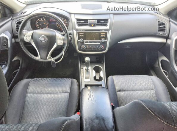 1N4AL3AP8HN331888 2017 NISSAN ALTIMA Black Widok deski rozdzielczej