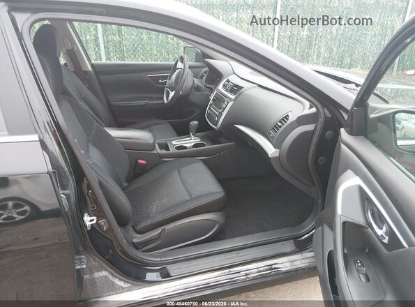 1N4AL3AP8HN332622 2017 NISSAN ALTIMA Black Widok wnętrza z przodu