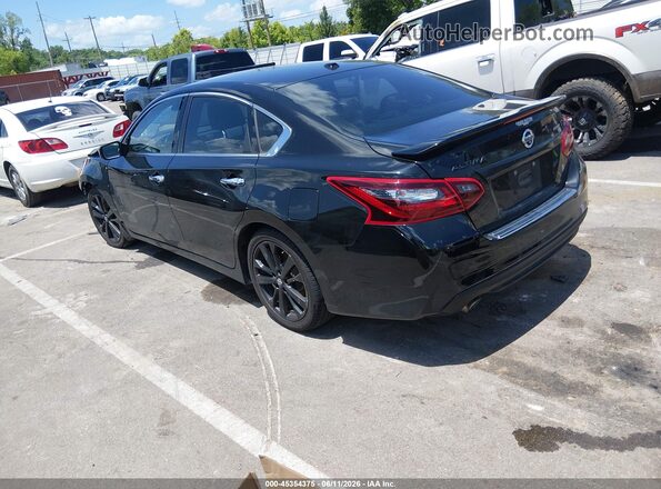 1N4AL3AP8JC224440 2018 NISSAN ALTIMA Черный Задняя левая четверть