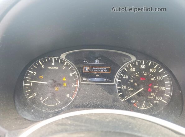 1N4AL3AP8JC226897 2018 NISSAN ALTIMA Black Вид щитка приладів