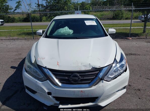 1N4AL3AP8JC246986 2018 NISSAN ALTIMA White Widok zestawu wskaźników