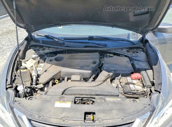 1N4AL3AP8JC263111 2018 NISSAN ALTIMA Серебряный Вид задней части салона