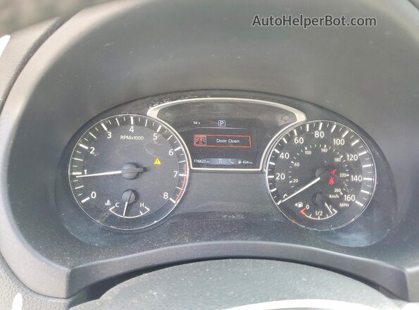 1N4AL3AP8JC263111 2018 NISSAN ALTIMA Серебряный Вид щитка приборов