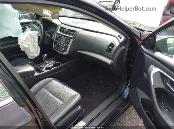 1N4AL3AP8JC279633 2018 NISSAN ALTIMA Black Widok wnętrza z przodu