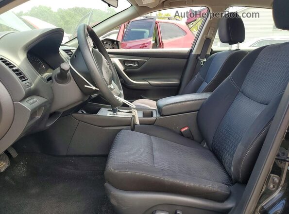 1N4AL3AP9GC129555 2016 NISSAN ALTIMA Black Widok wnętrza z przodu