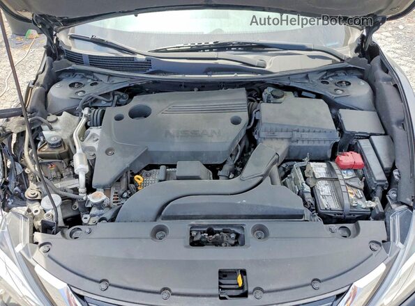 1N4AL3AP9GC129555 2016 NISSAN ALTIMA Black Widok wnętrza z tyłu