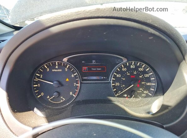 1N4AL3AP9GC143200 2016 NISSAN ALTIMA Black ხელსაწყოთა პანელის ხედი