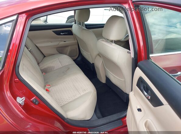 1N4AL3AP9GC209647 2016 NISSAN ALTIMA Red Vista de la etiqueta del VIN