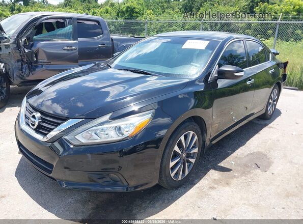 1N4AL3AP9GC288429 2016 NISSAN ALTIMA Black Առջևի ձախ երեք քառորդ տեսարան