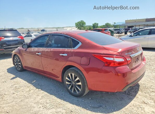 1N4AL3AP9HC113728 2017 NISSAN ALTIMA Burgundy Задня ліва чверть